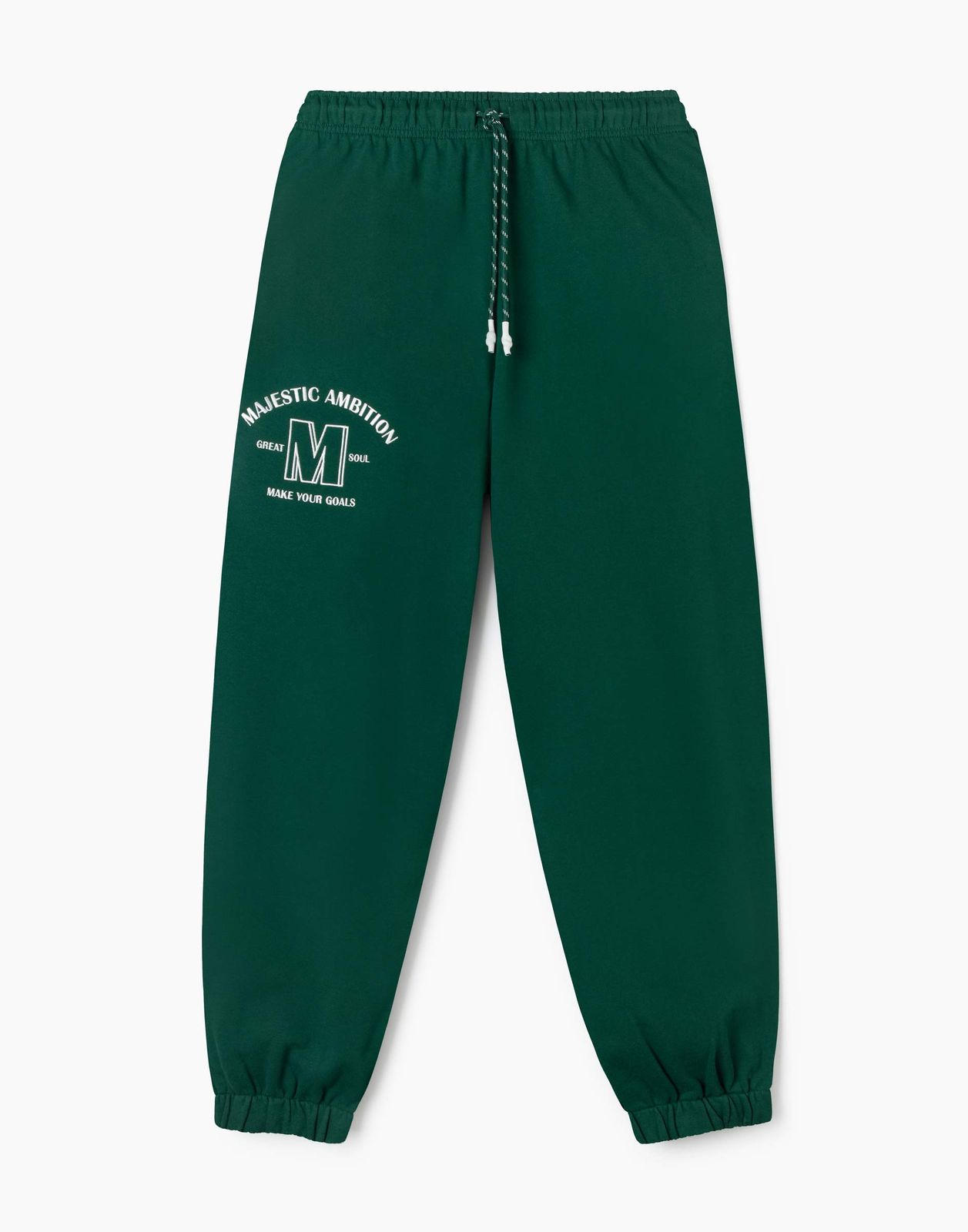 Спортивные брюки мужские Gloria Jeans BAC012651 зеленый L/182
