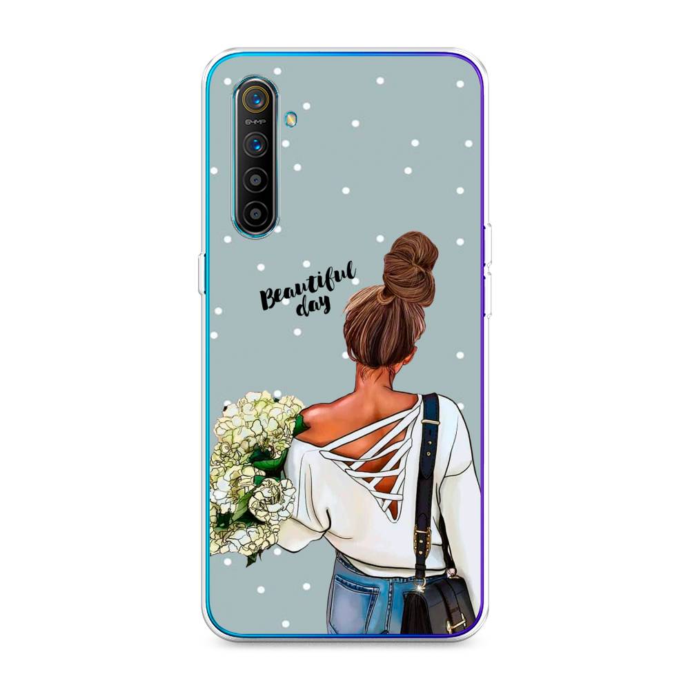 

Чехол Awog на Realme XT "Beautiful day", Голубой;коричневый;бежевый, 251450-6