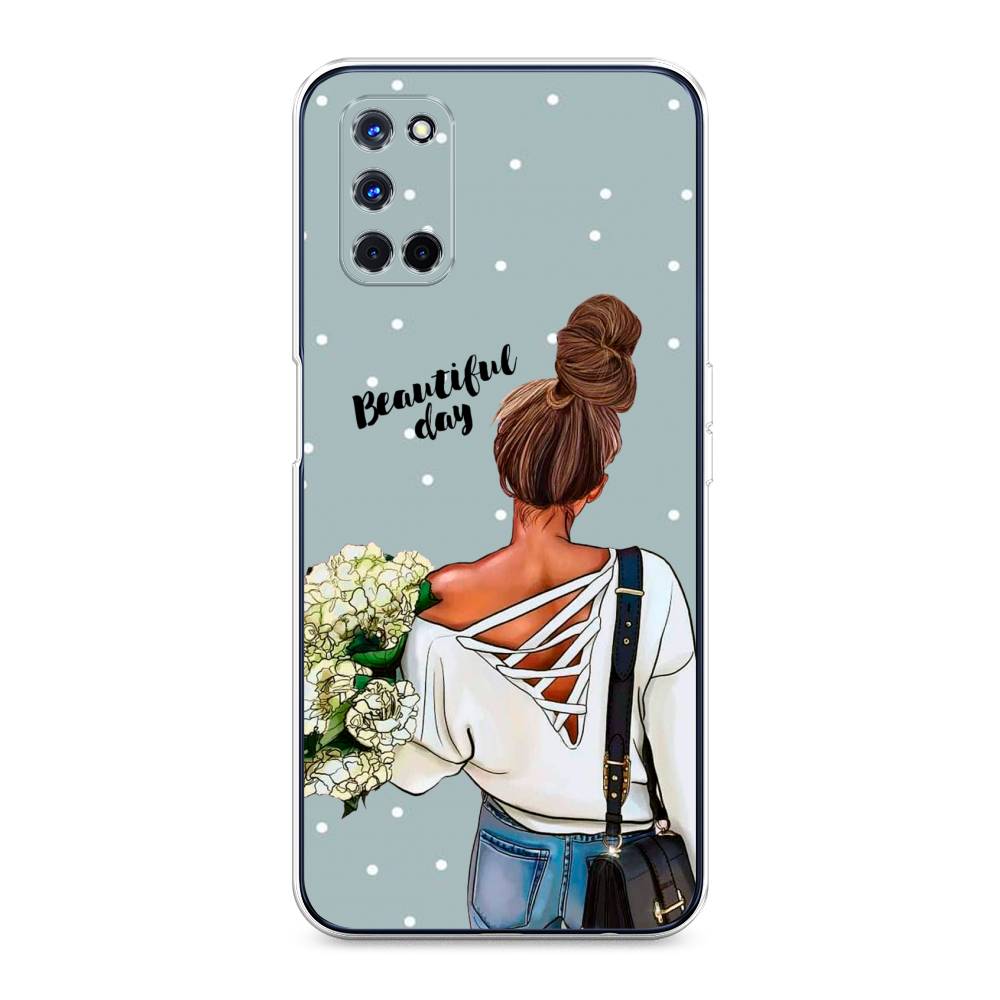 

Чехол Awog на Oppo A52 "Beautiful day", Голубой;коричневый;бежевый, 253150-6