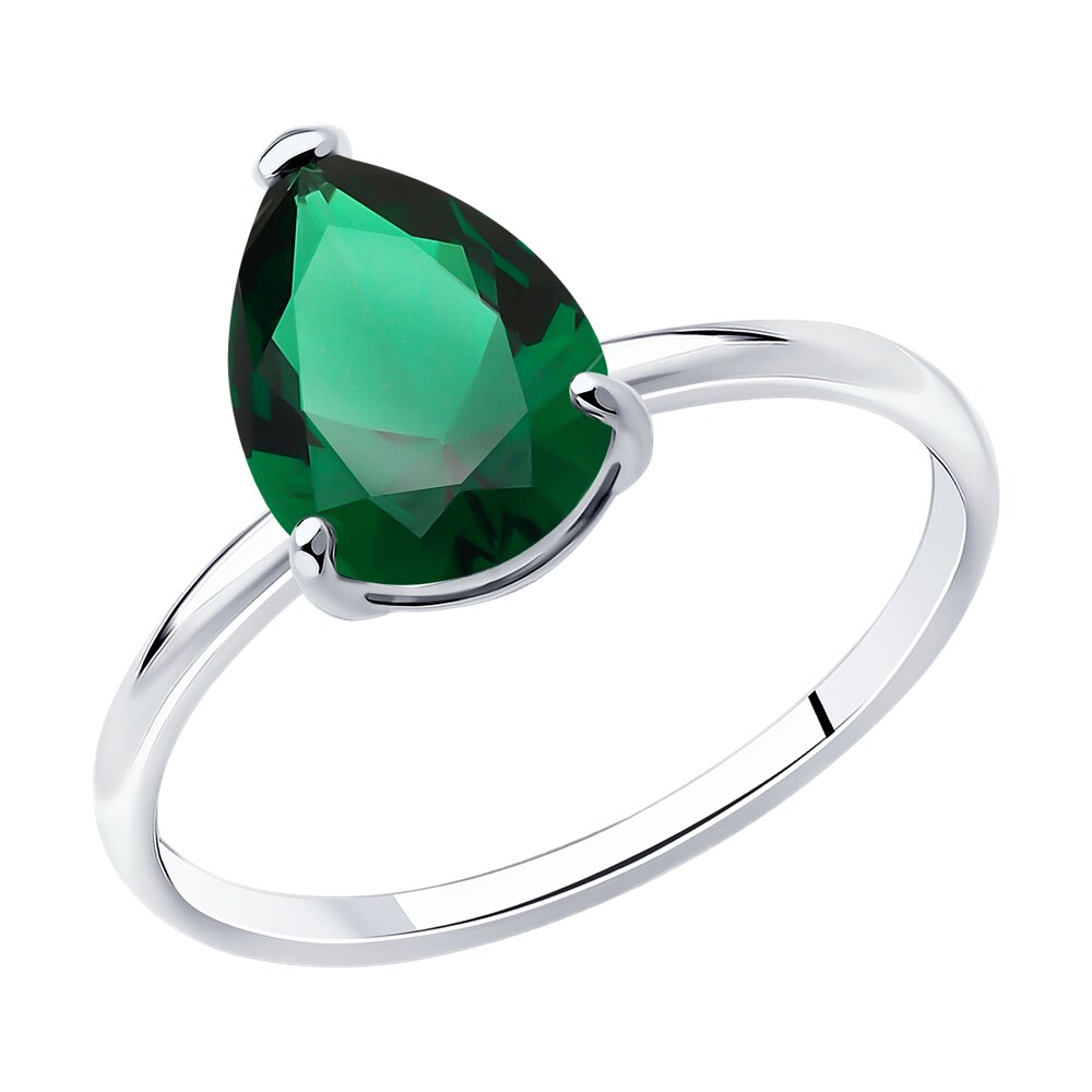 

Кольцо из серебра р. 18,5 SOKOLOV 94014205, фианит, 94014205