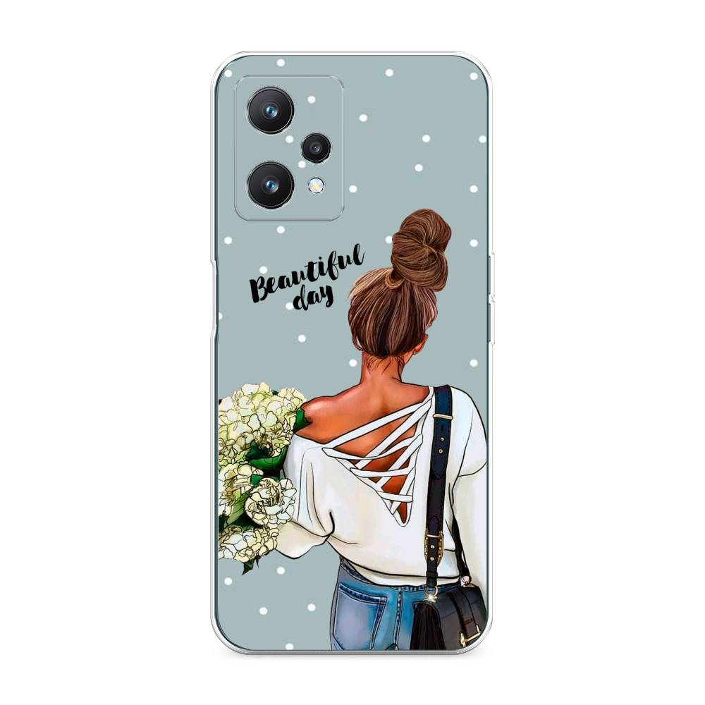 

Чехол Awog на Realme 9 Pro "Beautiful day", Голубой;коричневый;бежевый, 258850-6