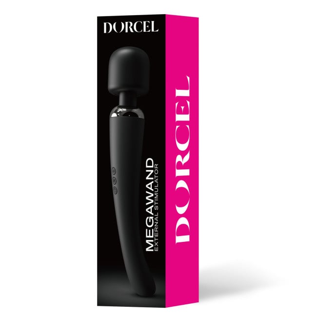 фото Массажер для тела dorcel megawand, 6,5 см черный