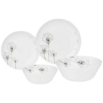 фото Набор столовой посуды agness dandelion 19 предметов: 24см/21;5см/15см /19см