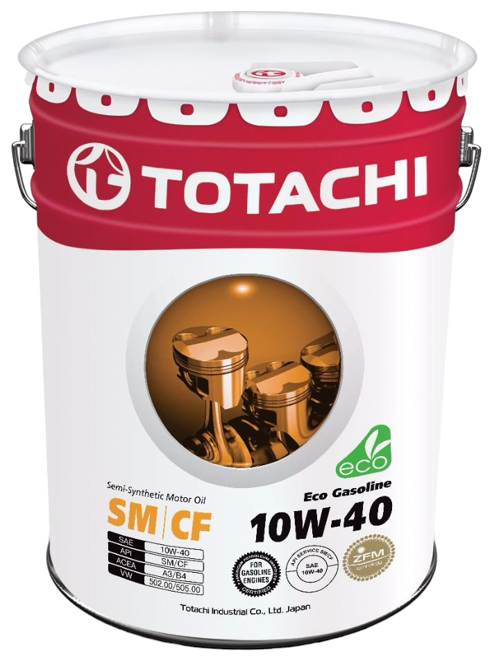 

Моторное масло Totachi полусинтетическое Eco Gasoline SN/CF 10W40 20л