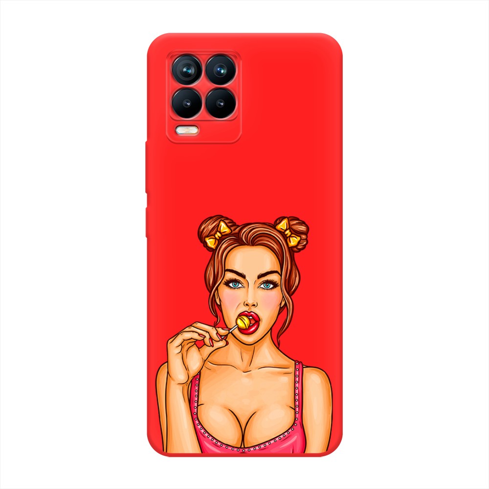 

Чехол Awog на Realme 8/8 Pro "Вкусный леденец", Разноцветный