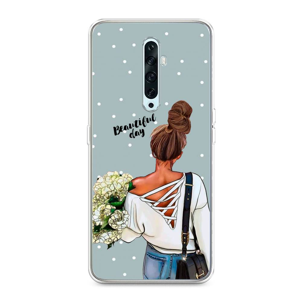 

Чехол Awog на Oppo Reno 2Z "Beautiful day", Голубой;коричневый;бежевый, 251850-6