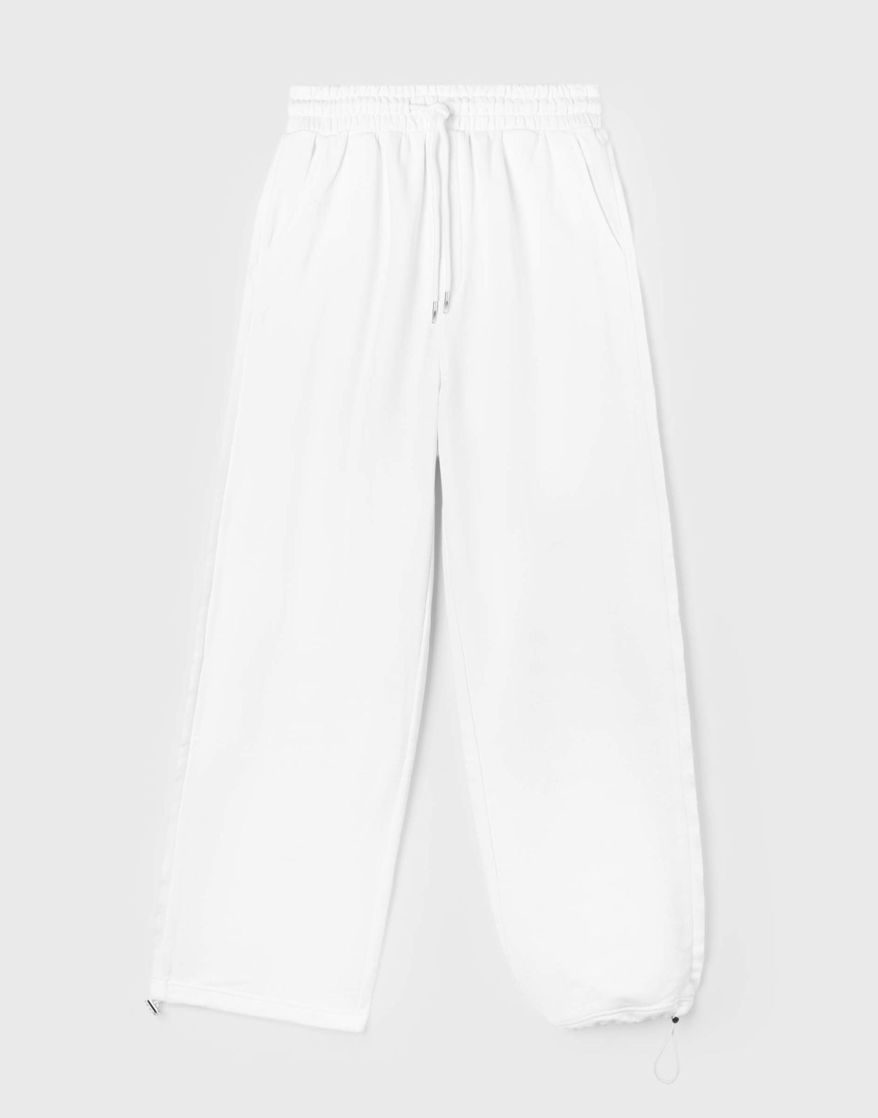 Спортивные брюки женские Gloria Jeans GAC022260 белый XL/170
