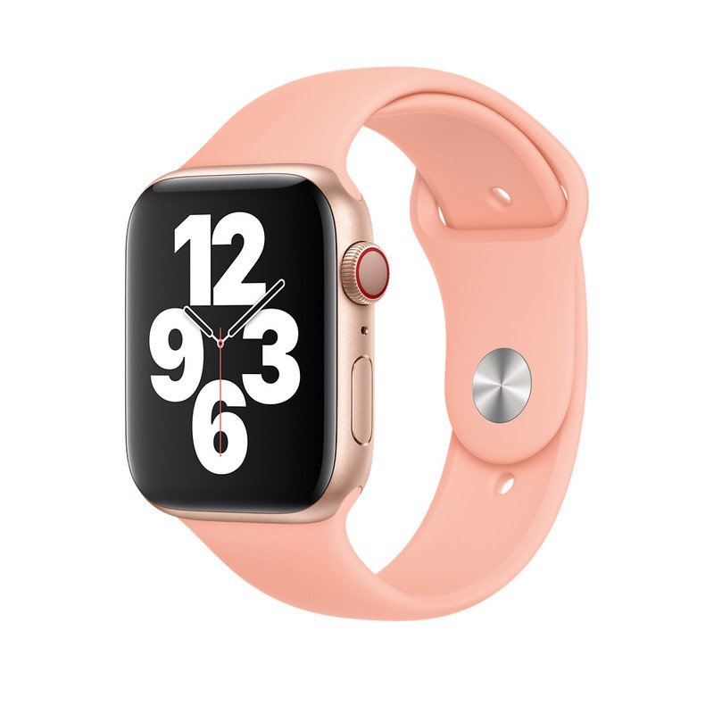 

Ремешок силиконовый Apple Watch Grapefruit Sport Band (Розовый грейпфрут) 44mm MXNY2ZM/A, Ремешок силиконовый Grapefruit Sport Band (Розовый грейпфрут) Apple Watch 44mm (42mm; 45mm) MXNY2ZM/A