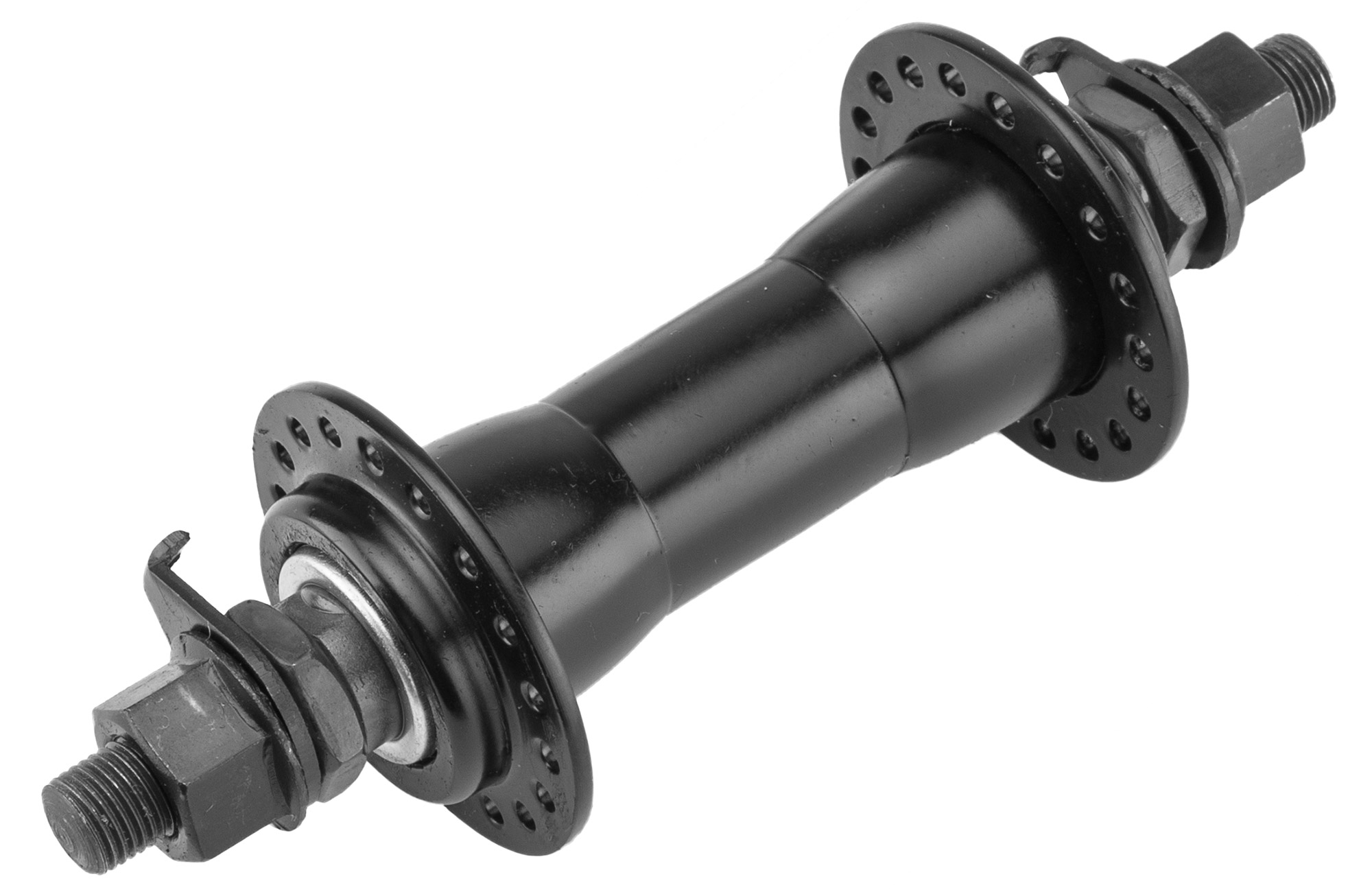 

Втулка велосипедная передняя Stels ZQ-P01-S14Gх36H стальная черная 130247