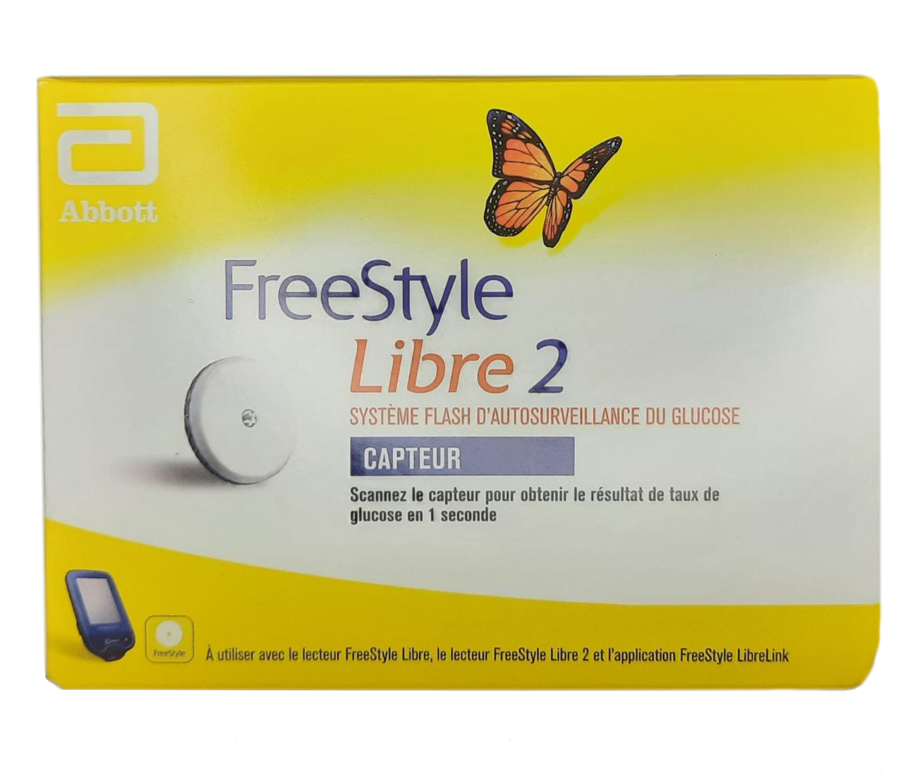 фото Датчик abbott freestyle libre 2 системы flash-мониторинга глюкозы