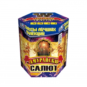 Батарея салютов Slk fireworks Самурайский салют C017 19 залпов