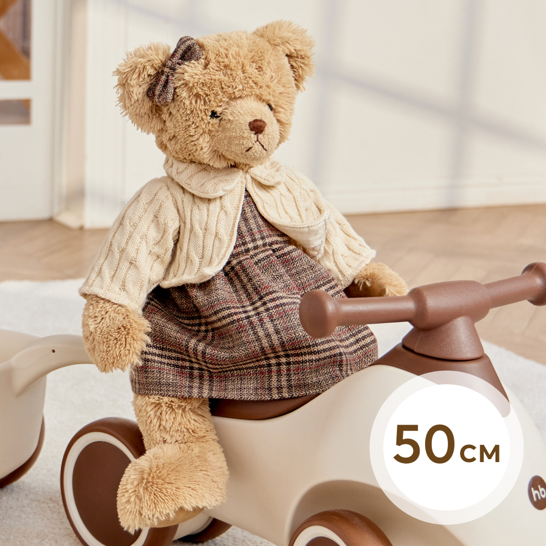 Мягкая игрушка Happy Baby MOLLY BEAR Плюшевый мишка, 50 см игрушка подвес happy snail мишка берни