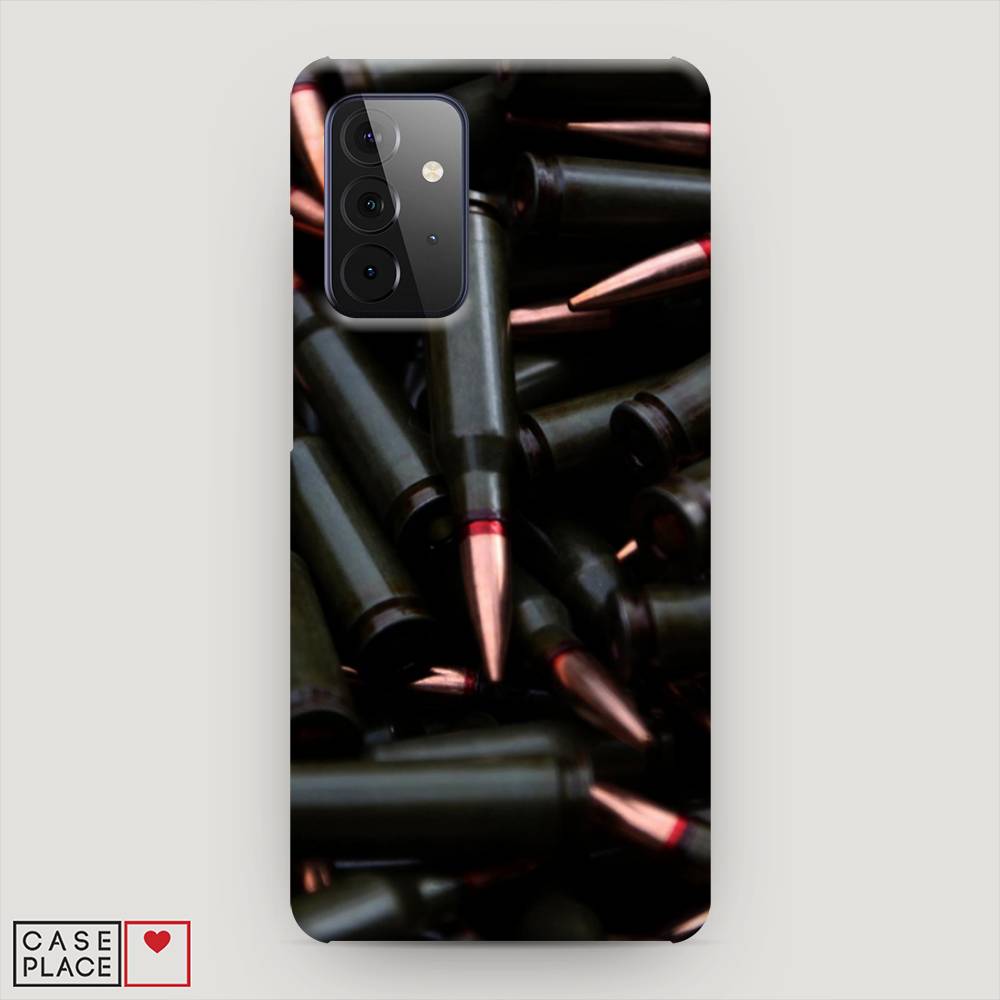 

Пластиковый чехол "Пули черные" на Samsung Galaxy A72, 2101920-4