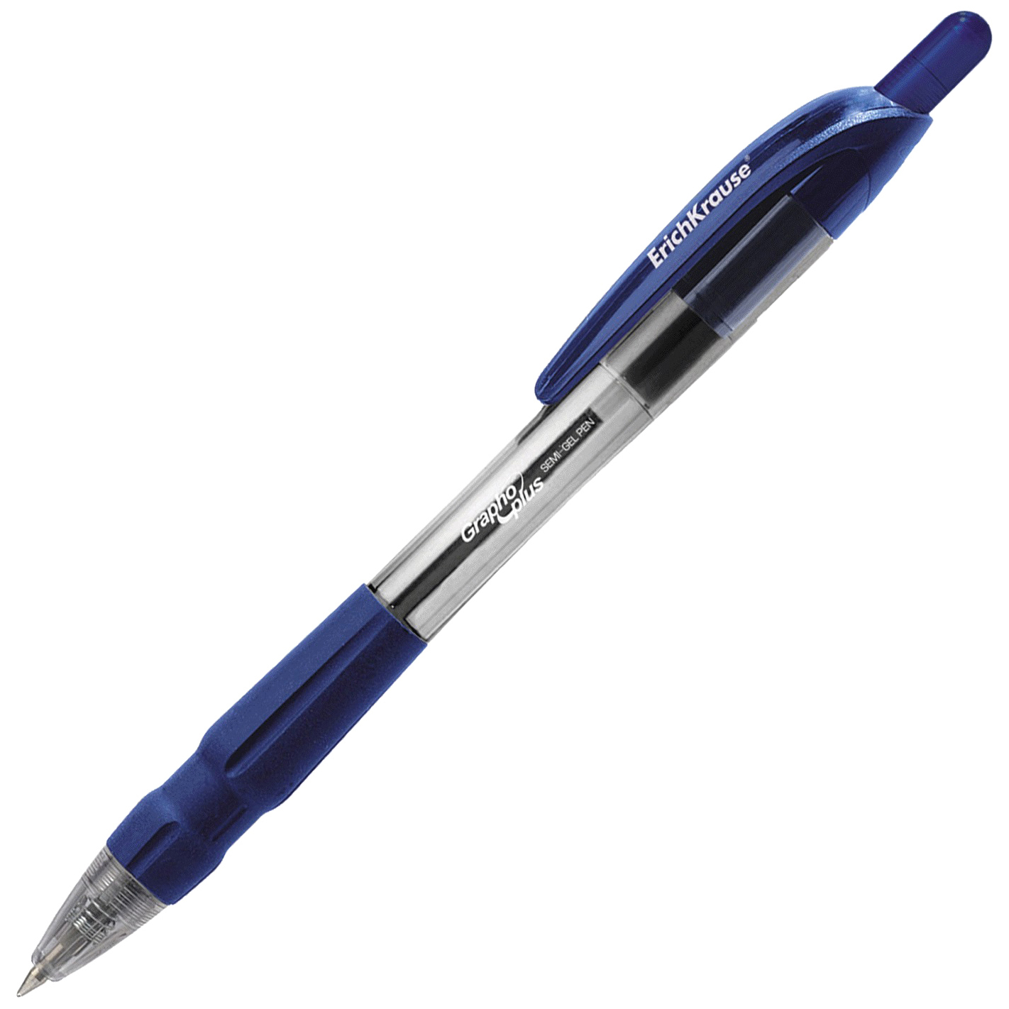 

Ручка шариковая ErichKrause Grapho Plus 328272, синяя, 0,5 мм, 1 шт.