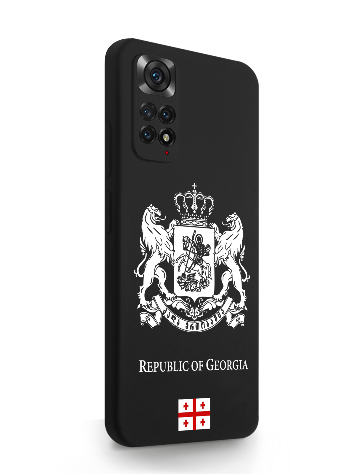 

Чехол SignumCase Xiaomi Redmi Note 11 Pro 4G Белый Герб Грузии черный, Золотистый;черный, Xiaomi Redmi Note 11 Pro 4G Белый Герб Грузии