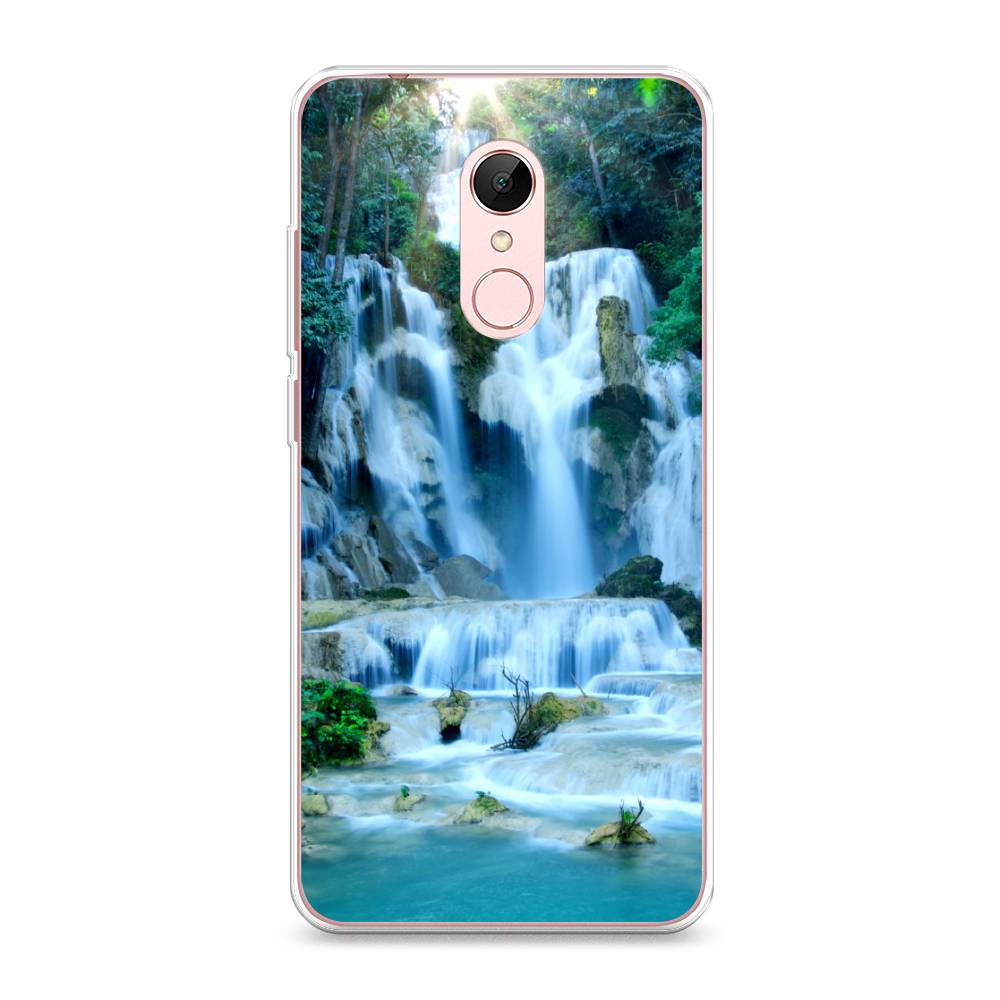 

Чехол Awog на Xiaomi Redmi 5 "Водопад 8", Разноцветный, 33050-4