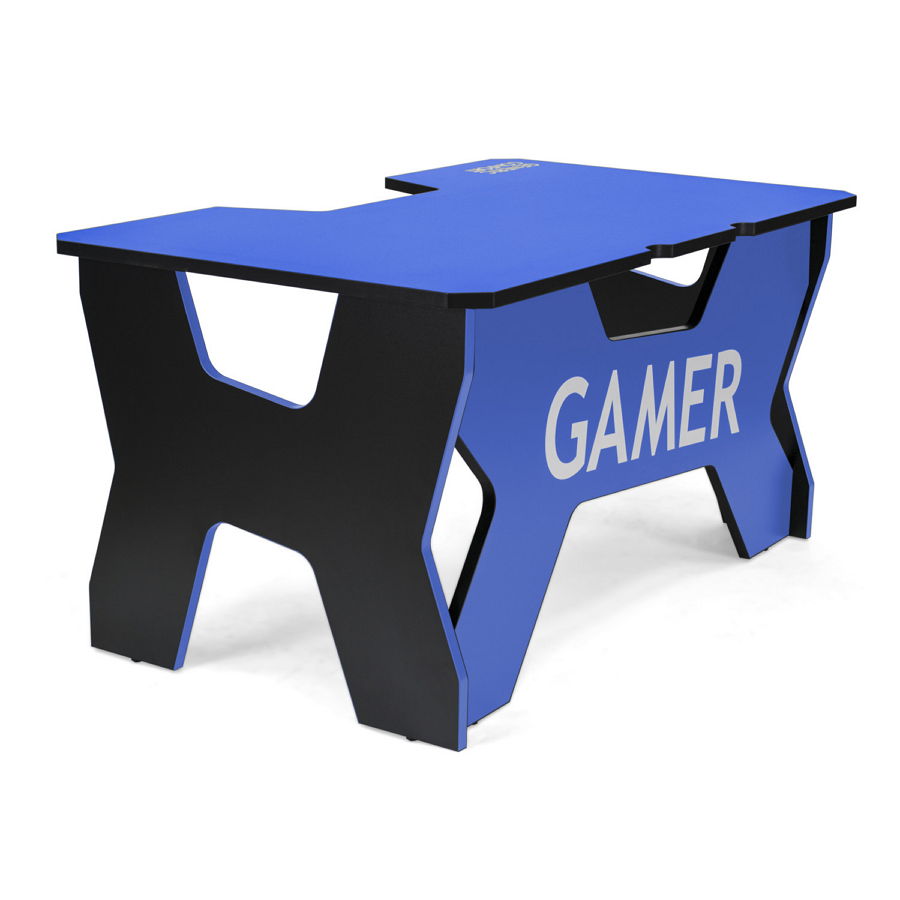 

Стол компьютерный Generic Comfort Gamer 2/N/B black/blue, Gamer 2/N/B