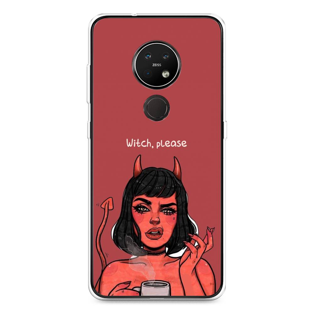 

Чехол Awog на Nokia 7.2 / Нокиа 7.2 "Evil Girl", Красный;черный, 123150-6