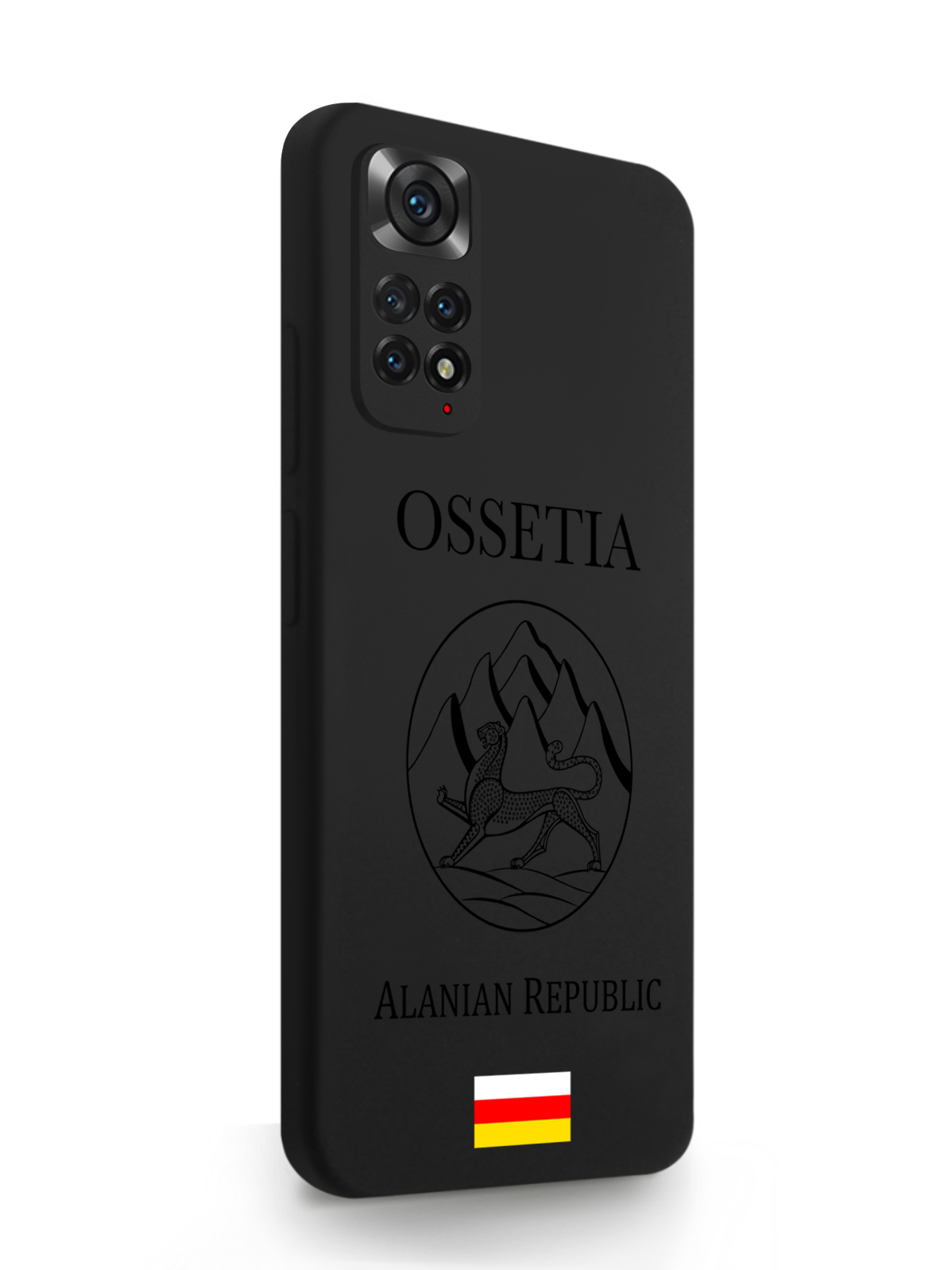 

Чехол MustHaveCase Xiaomi Redmi Note 11 Pro 4G Черный лаковый Герб Северной Осетии черный, Xiaomi Redmi Note 11 Pro 4G Черный лаковый Герб Северной Осетии