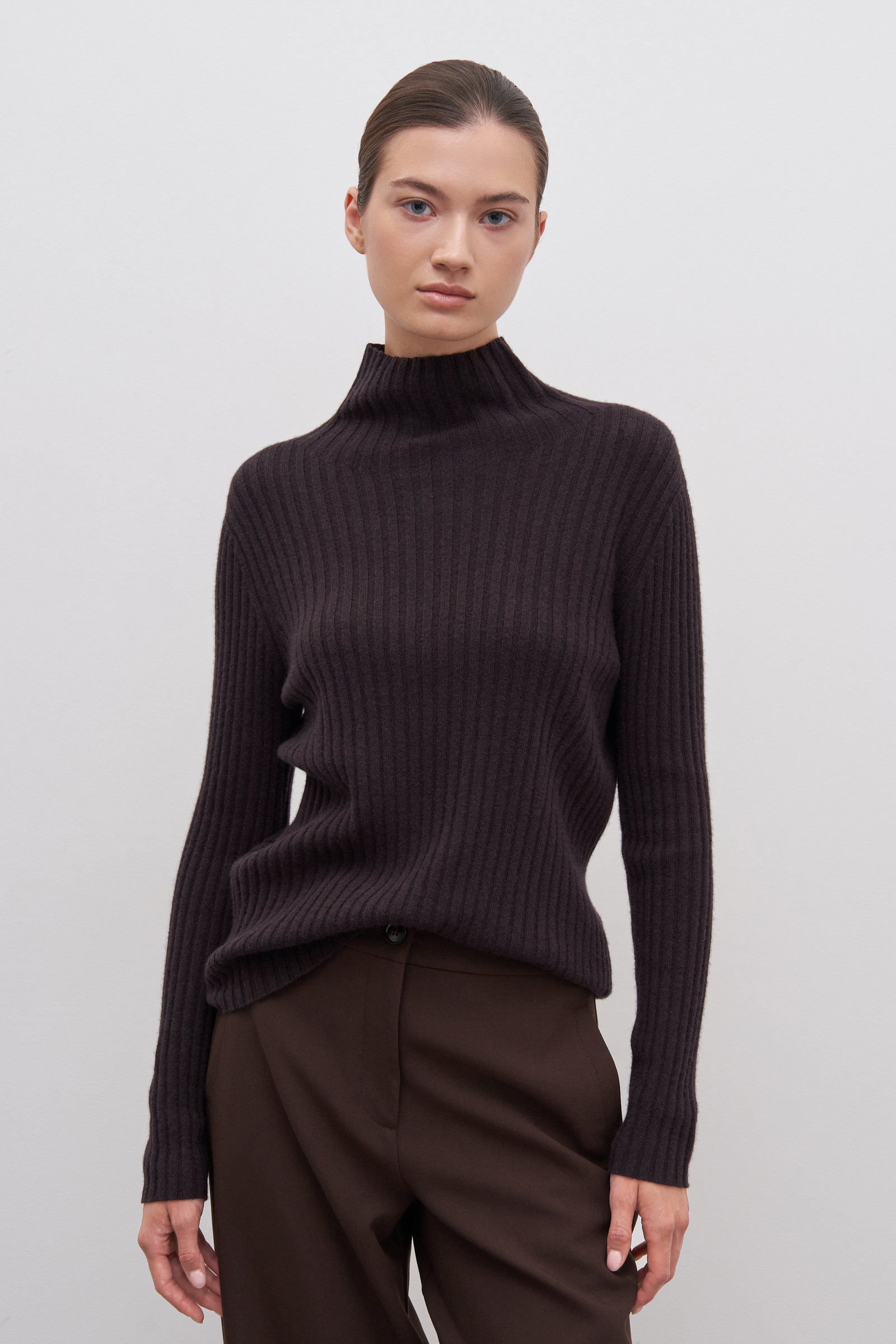 

Водолазка женская Finn Flare BAS-10137 фиолетовая S, Фиолетовый, BAS-10137