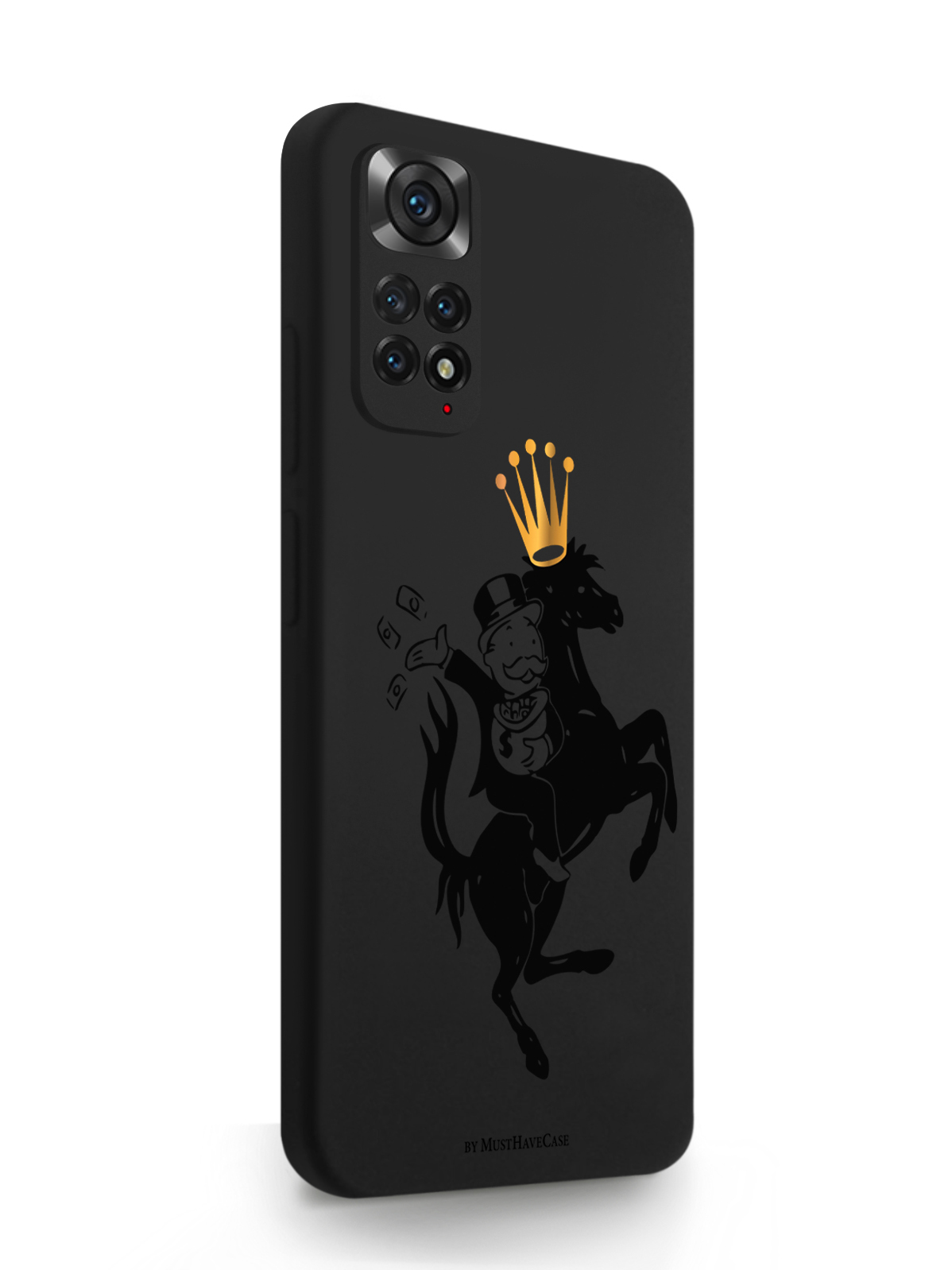 

Чехол MustHaveCase Xiaomi Redmi Note 11 Pro 4G Monopoly на коне черный, Золотистый;черный, Xiaomi Redmi Note 11 Pro 4G Monopoly на коне