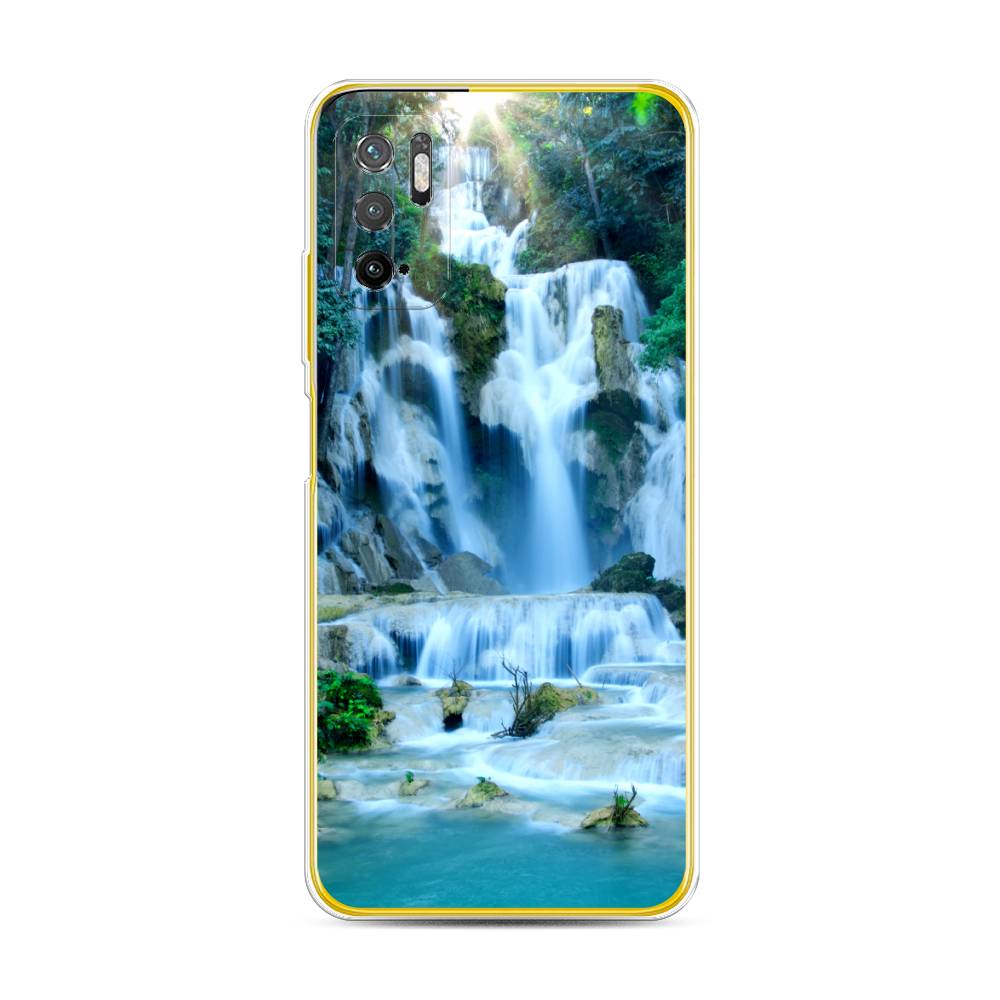 

Чехол Awog на Poco M3 Pro "Водопад 8", Разноцветный, 311050-4