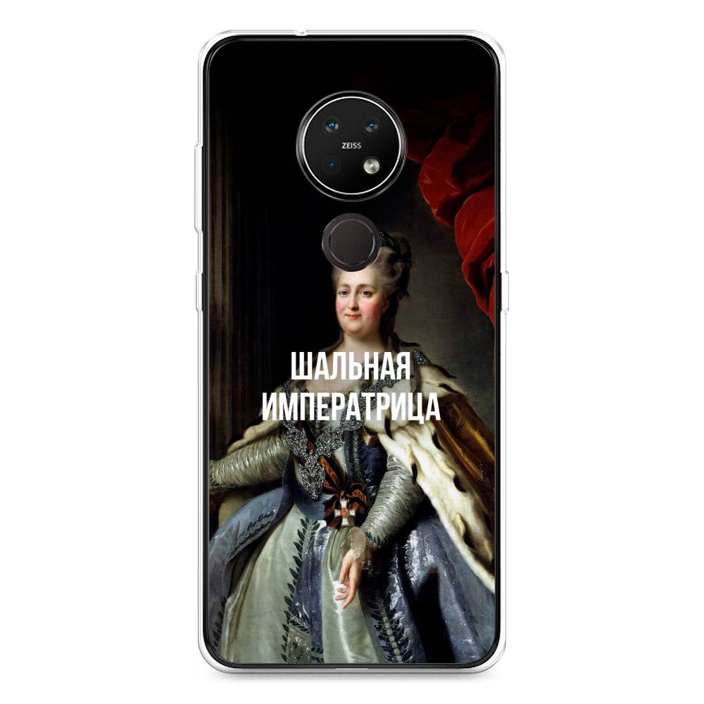 

Чехол Awog на Nokia 7.2 / Нокиа 7.2 "Шальная императрица", Синий;красный;белый, 123150-6