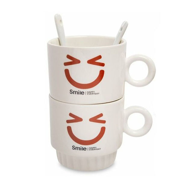 Набор из двух кружек Счастливая улыбка каждый день MUG-171/4 113-108824 100042967448