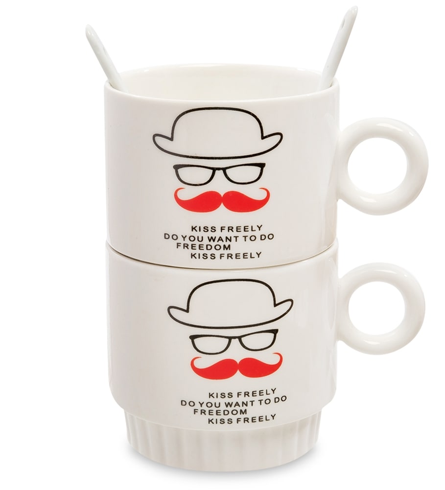 

Набор из двух кружек Поцелуйчик MUG-149/3 113-108819