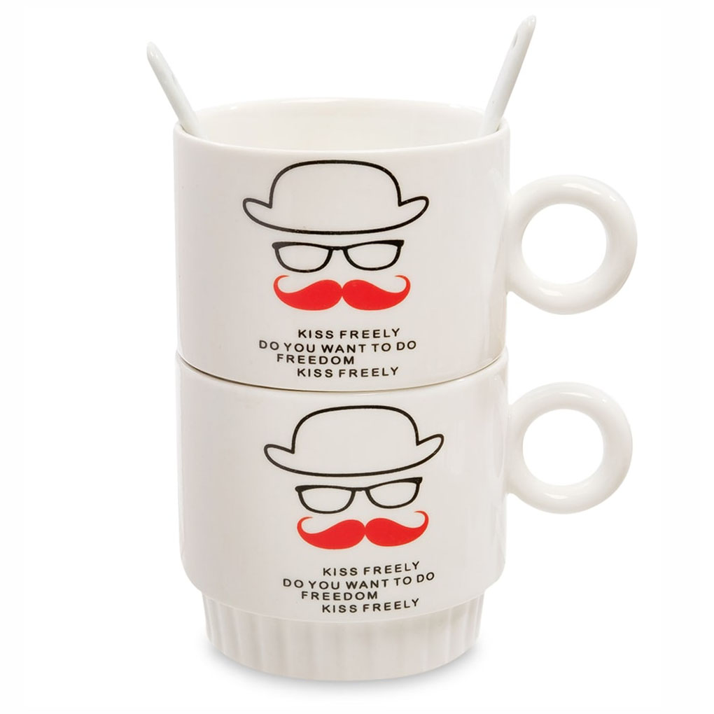 

Набор из двух кружек Поцелуйчик MUG-149/2 113-108818