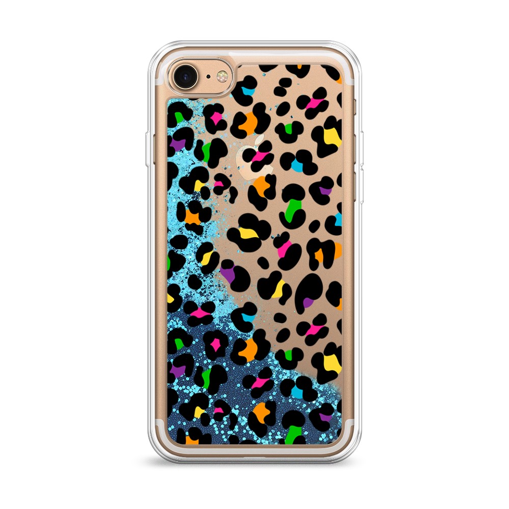 

Чехол Awog на Apple iPhone 8 / Айфон 8 "Яркий леопард", Разноцветный, 10893-1