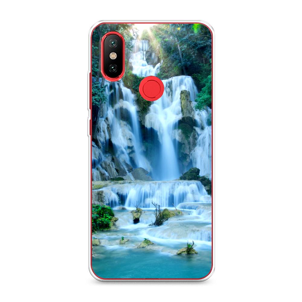

Чехол Awog на Xiaomi Mi 6X/A2 "Водопад 8", Разноцветный, 33350-4
