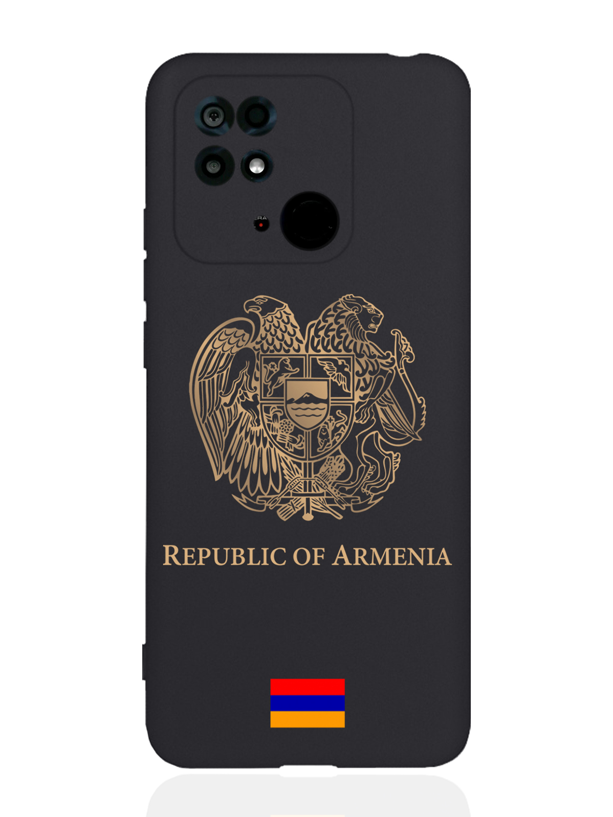 

Чехол SignumCase Xiaomi Redmi 10C Золотой Герб Армении черный, Золотистый;черный, Xiaomi Redmi 10C Золотой Герб Армении