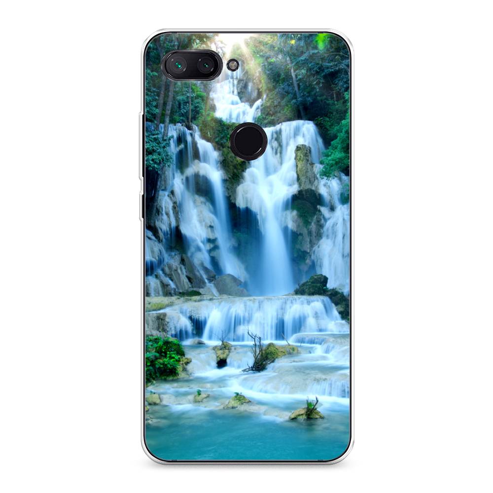 

Чехол Awog на Xiaomi Mi 8 Lite "Водопад 8", Разноцветный, 34550-4