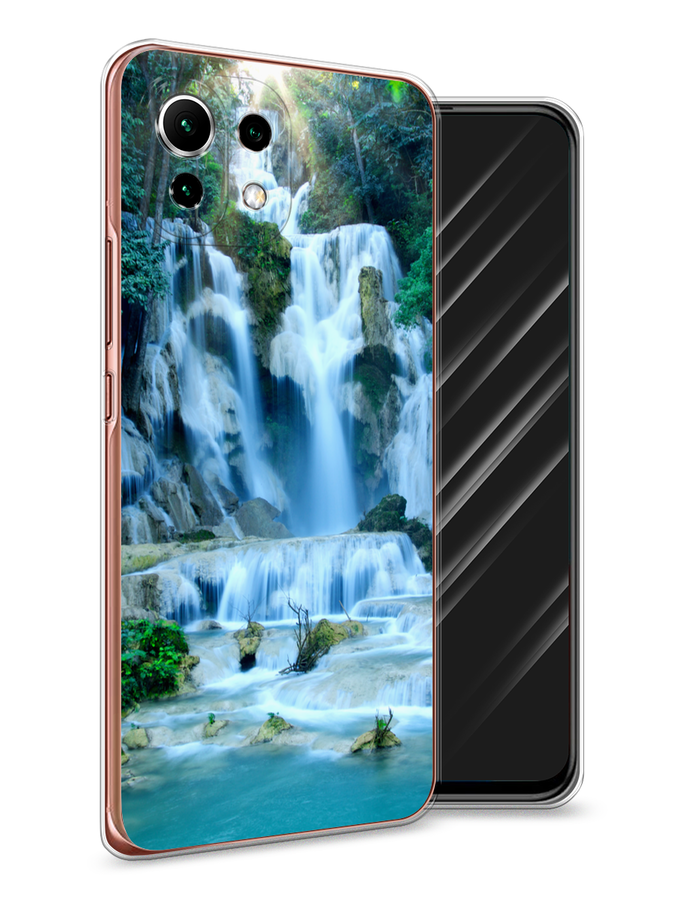 

Чехол Awog на Xiaomi Mi 11 Lite/5G NE "Водопад 8", Разноцветный, 310250-4