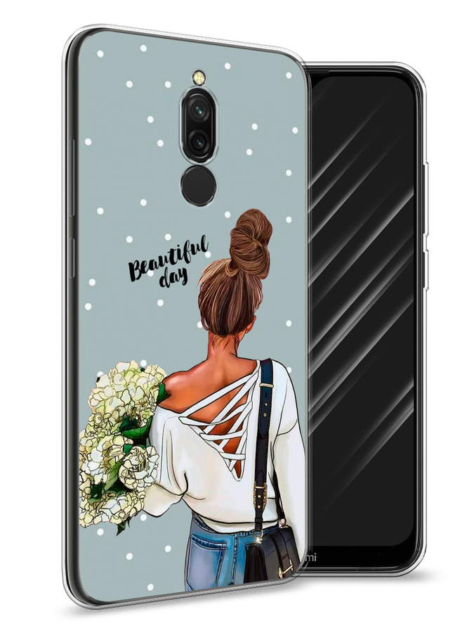 

Чехол Awog на Xiaomi Redmi 8 "Beautiful day", Голубой;коричневый;бежевый, 37150-6