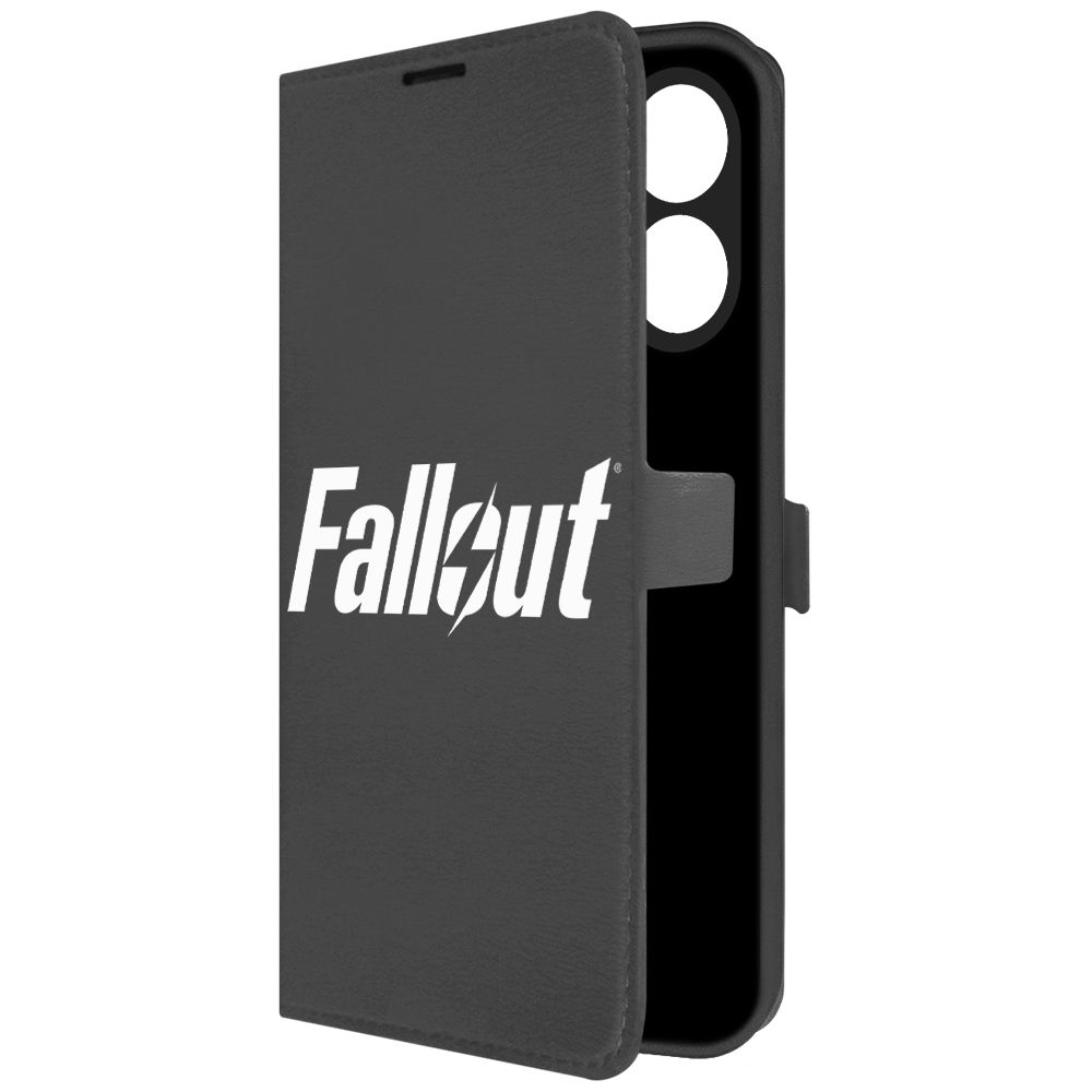 

Чехол-книжка Krutoff Eco Book для Vivo Y16 Fallout (Фоллаут) (черный)
