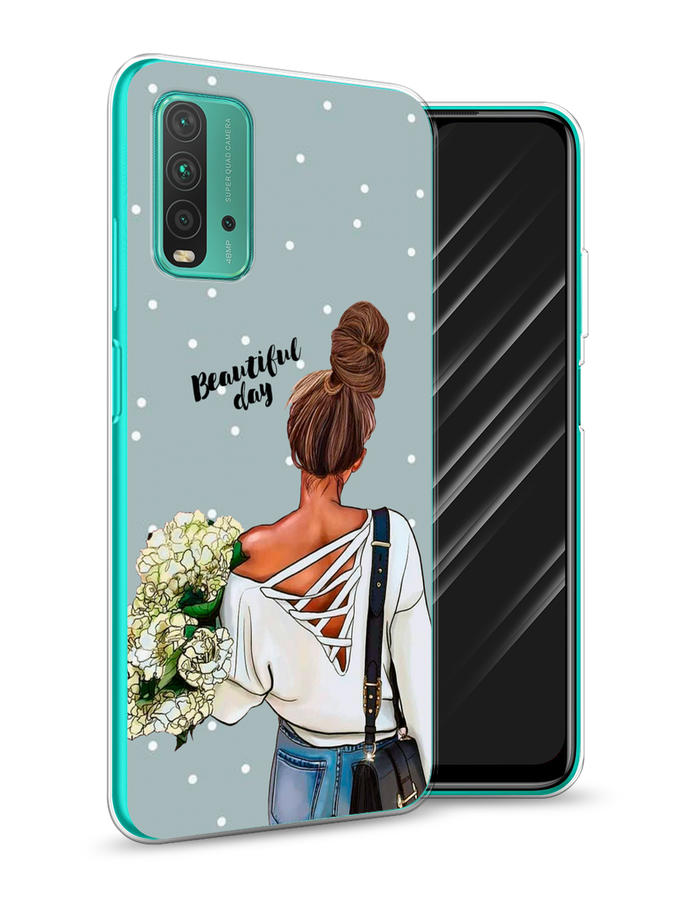 

Чехол Awog на Xiaomi Redmi 9T "Beautiful day", Голубой;коричневый;бежевый, 39850-6