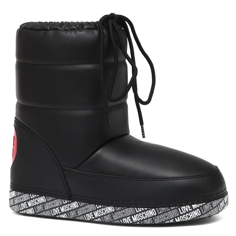 Дутики женские Love Moschino JA24142G черные 39-40 EU