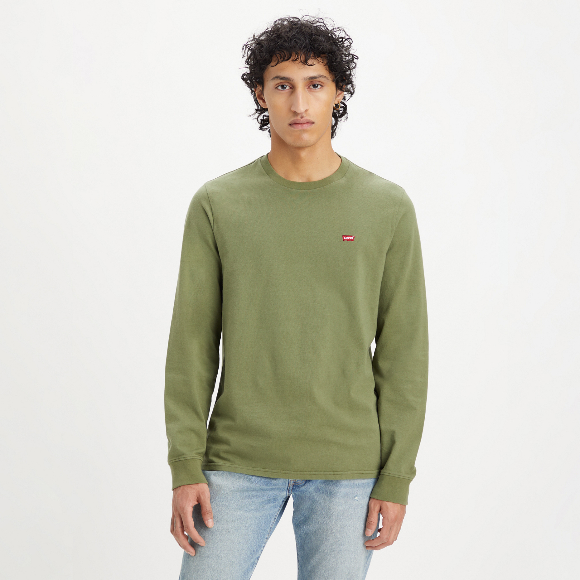 

Лонгслив мужской Levi's 72848-0022 зеленый M, 72848-0022