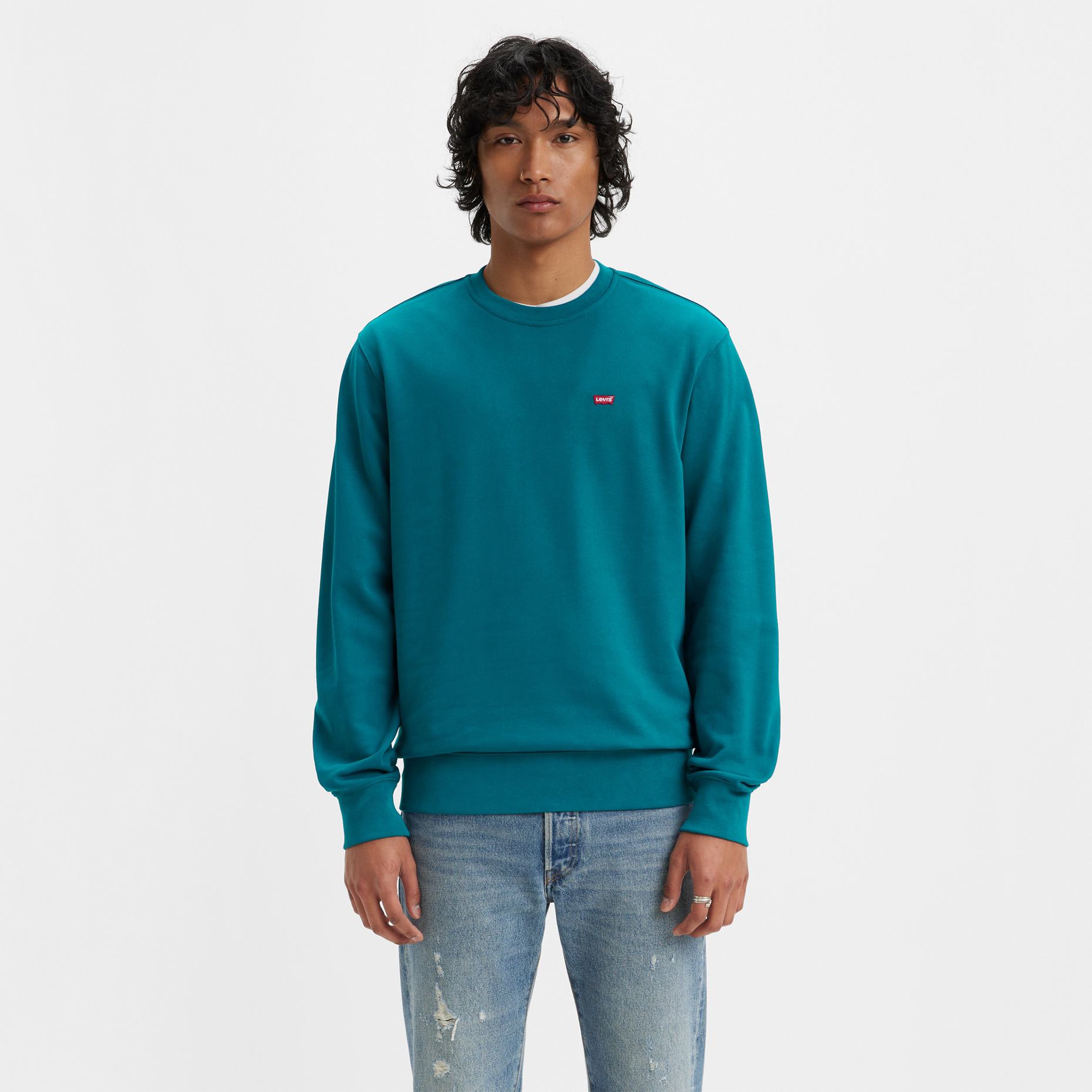

Свитшот мужской Levi's 35909-0034 бирюзовый M, 35909-0034