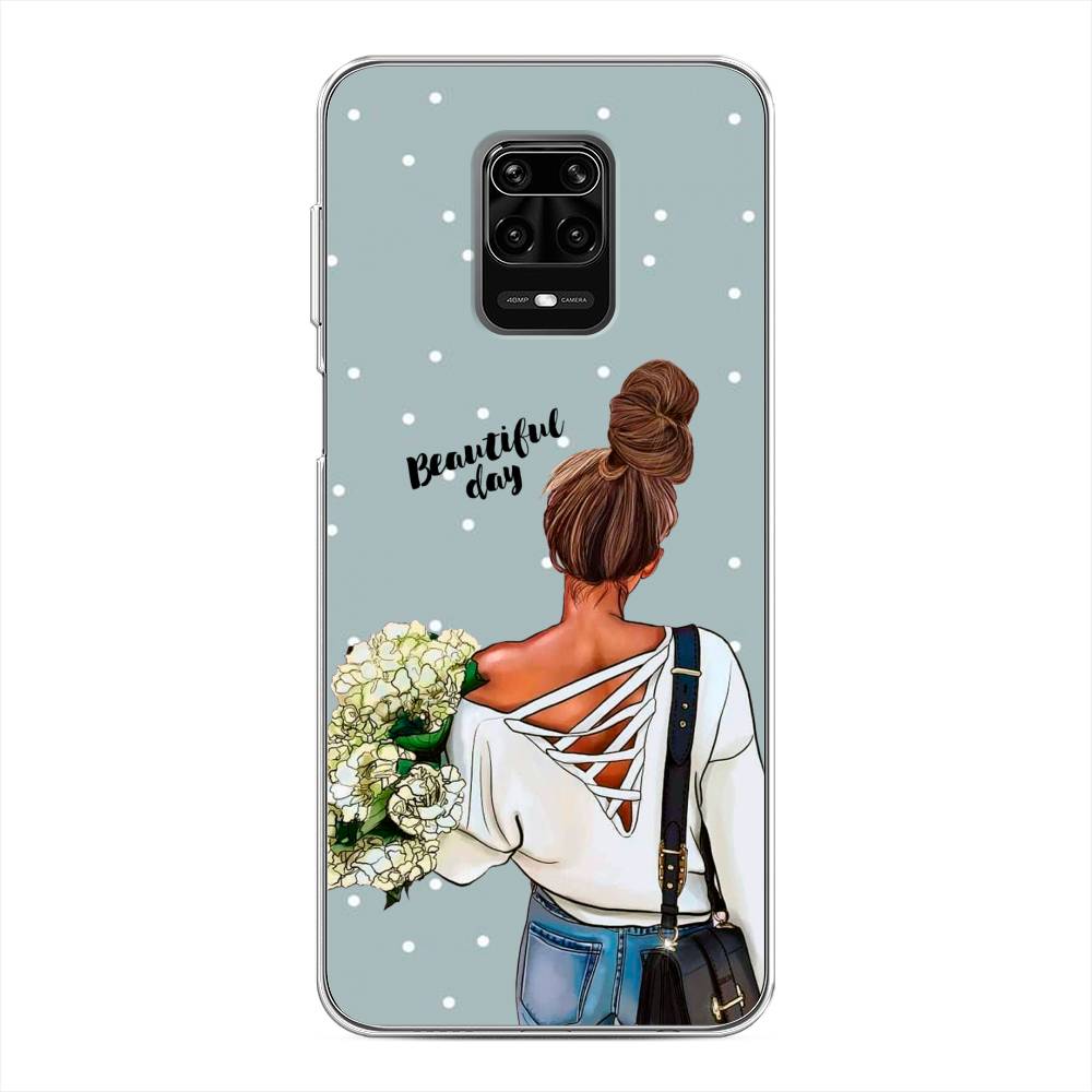 фото Чехол awog "beautiful day" для xiaomi redmi note 9s