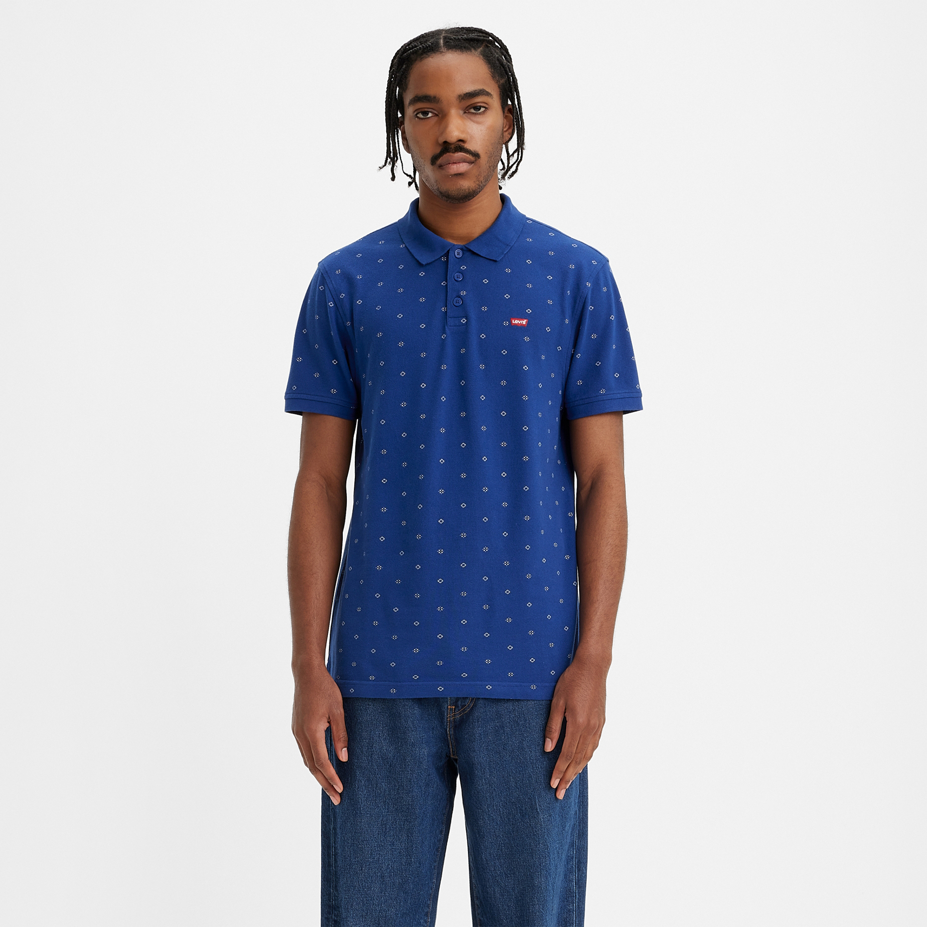 

Футболка мужская Levi's 35883-0114 синяя L, Синий, 35883-0114