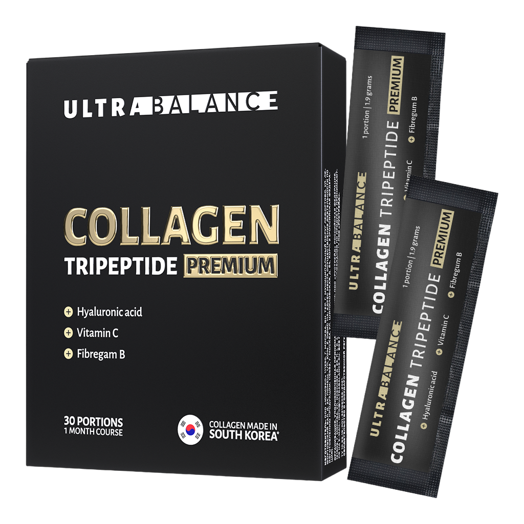 

Коллаген Трипептид Премиум UltraBalance Collagen Tripeptide порошок по 1,9 г 30 шт.
