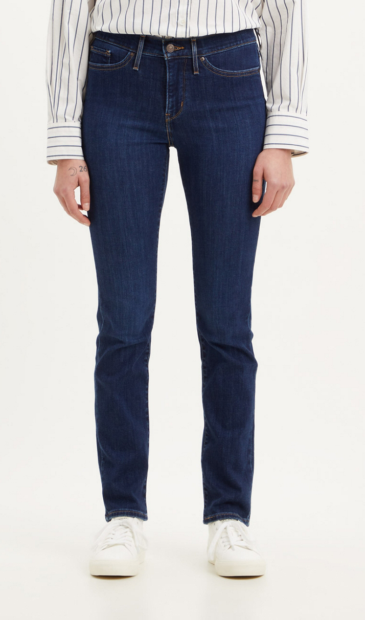 

Джинсы женские Levi's 19627-0203 синие 26/30, Синий, 19627-0203
