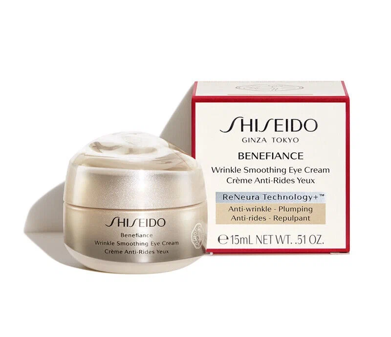 Крем для кожи вокруг глаз Shiseido Benefiance Wrinkle Smoothing Eye Cream 15 мл