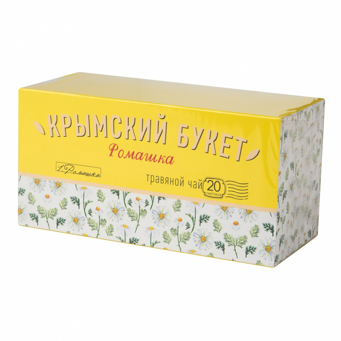 Чайный напиток Ромашка Крымский букет в пакетиках 1,5 г х 20 шт