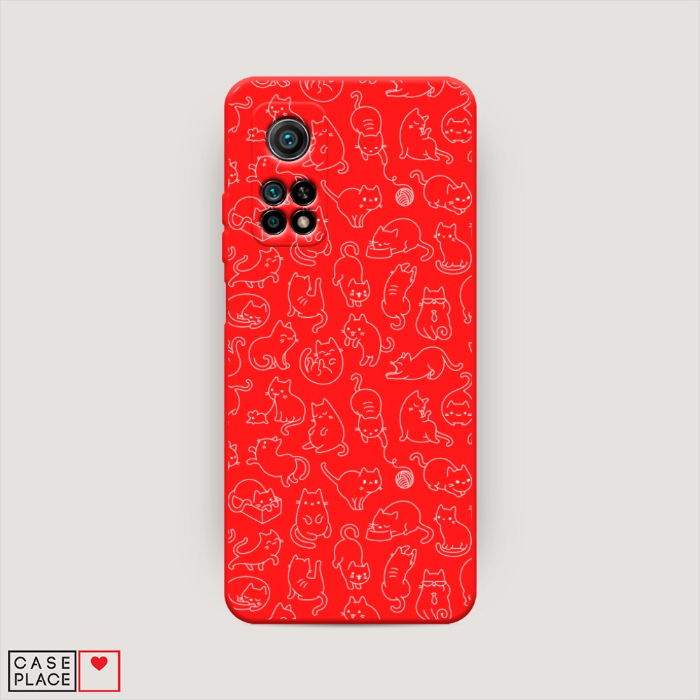 

Чехол Awog на Xiaomi Mi 10T/Mi 10T Pro "Шкодливые котики", Разноцветный, 37753-1