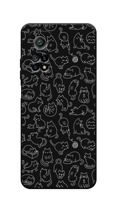 

Чехол Awog на Xiaomi Mi 10T/Mi 10T Pro "Шкодливые котики", Разноцветный, 37752-1