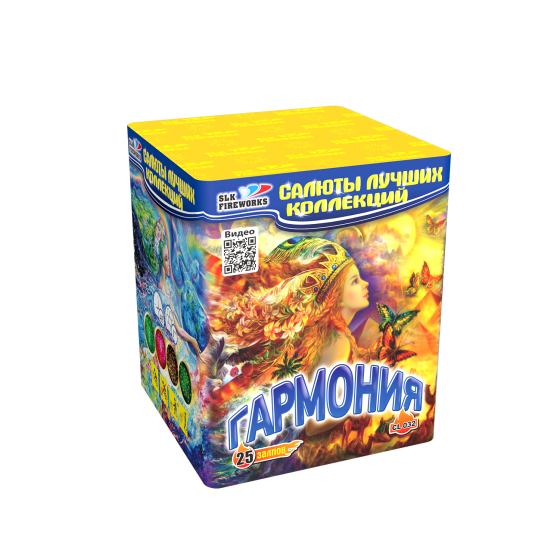 

Батарея салютов Slk fireworks Гармония CL032 25 залпов, Гармония